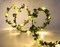 Perfect Holiday 20 LED MICRODOT LIGHTS WITH SMALL GREEN LEAF, LIGHTED LENGHT: 6.5 FT (1.98 M), SPACING 10CM, LEAD WI